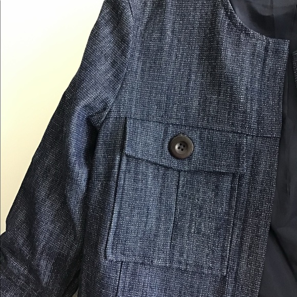 Jones New York Denim Zipper Jacket NWOT - Picture 4 of 6